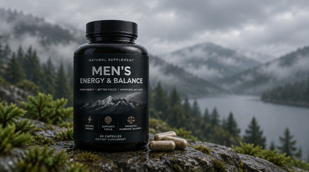 Men's Energy & Balance - Luonnollinen ravintolisä miehen elinvoiman ja vireystilan tueksi